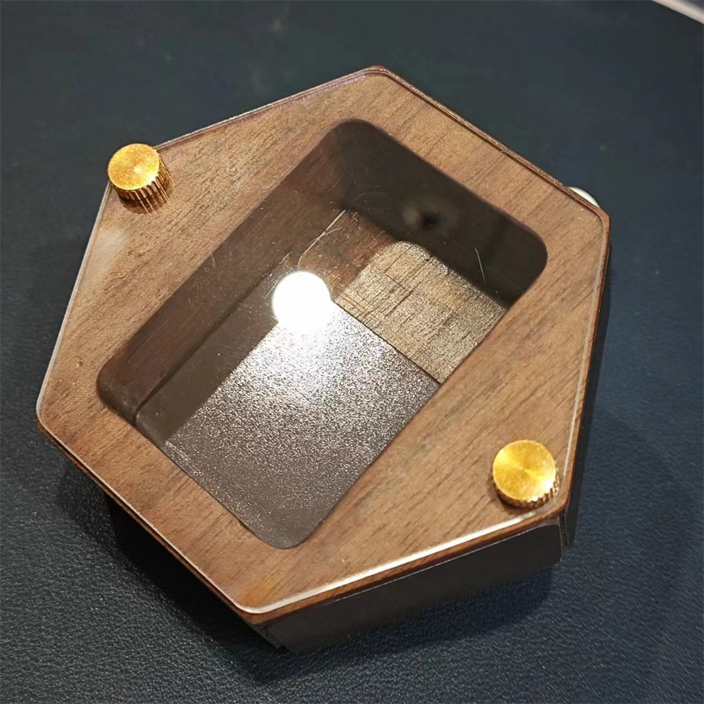 บุคลิกภาพไม้หกเหลี่ยมไฟแช็กกล่ - Smoker Box Wood Chip บทวิจารณ์และราคา