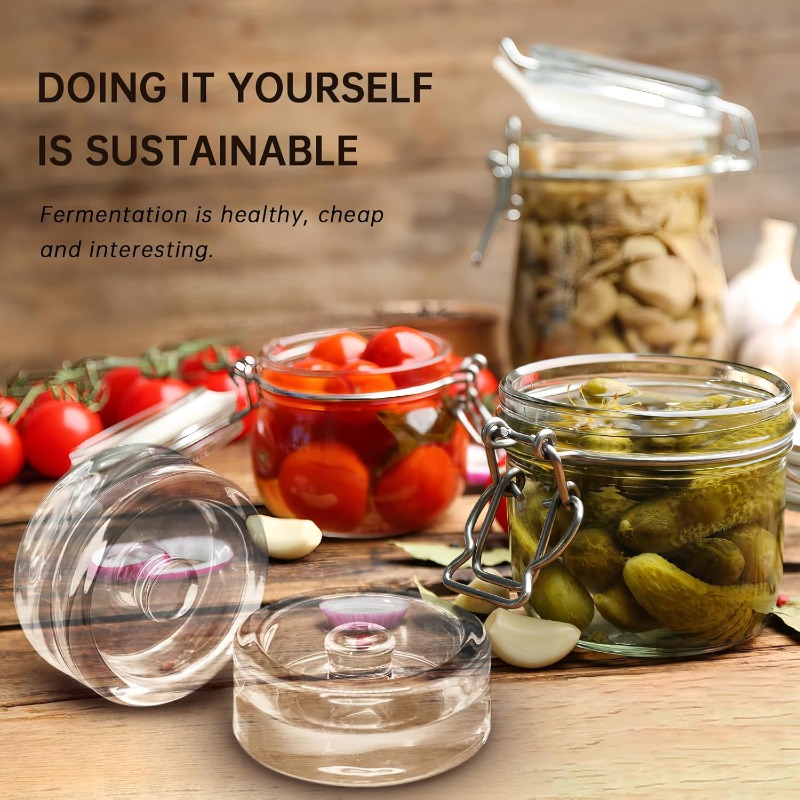 ฝาปิดโหลแก้วปากกว้างสำหรับหมัก - Fermentation Crock บทวิจารณ์และราคา