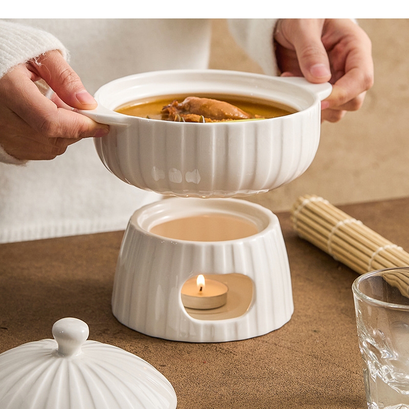 จานเซรามิกเก็บความร้อนสไตล์นอร - Home Cooking Dishes บทวิจารณ์และราคา