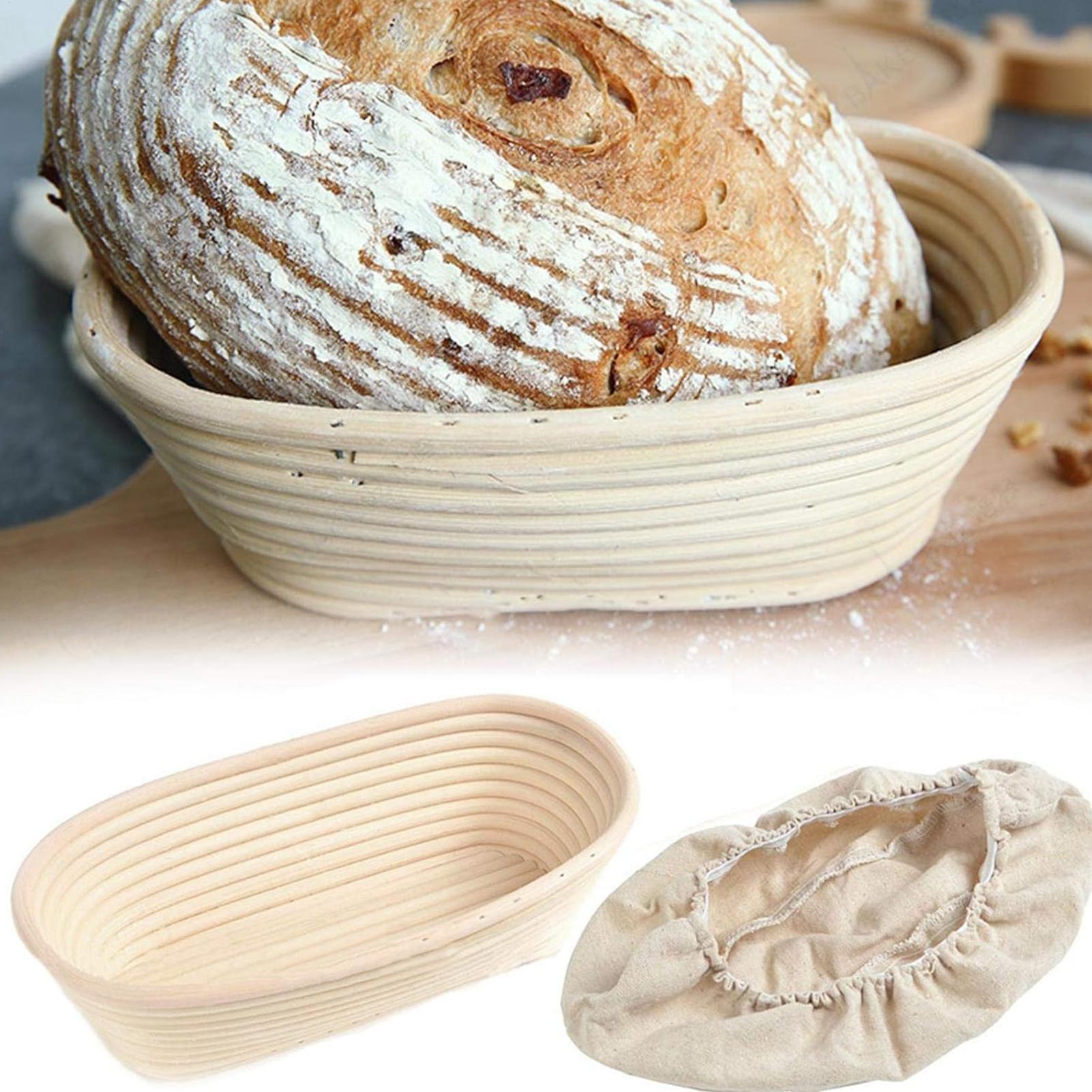ตะกร้าหวายทำมือสำหรับพักแป้งขน - Fermentation Crock บทวิจารณ์และราคา