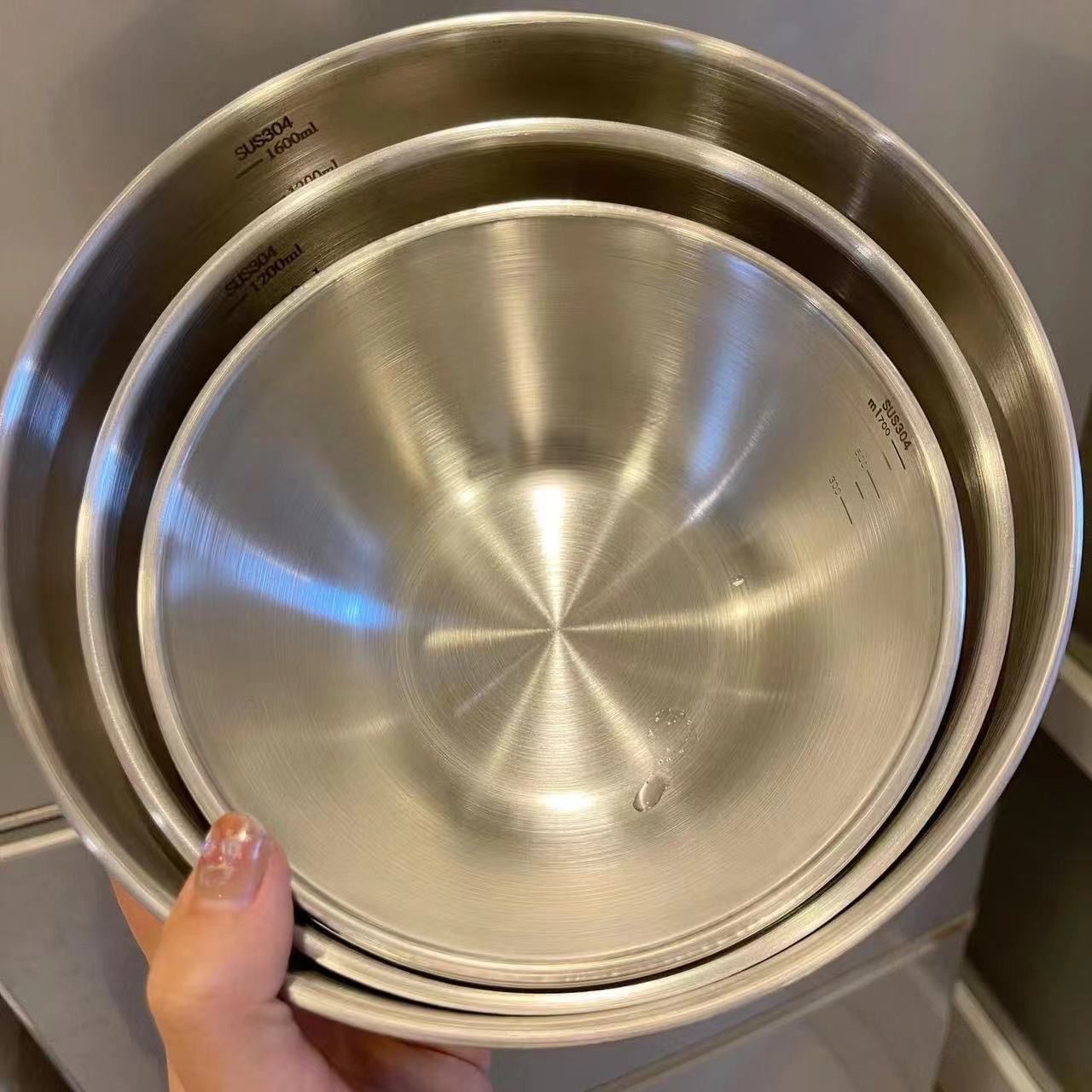 ชุดชามสแตนเลส 1-3 ใบ พร้อมสเกล - Home Cooking Set บทวิจารณ์และราคา
