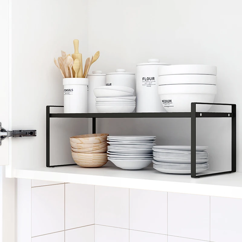 เหล็กจานชามชั้นเก็บเครื่องครัว - Home Cooking Dishes บทวิจารณ์และราคา