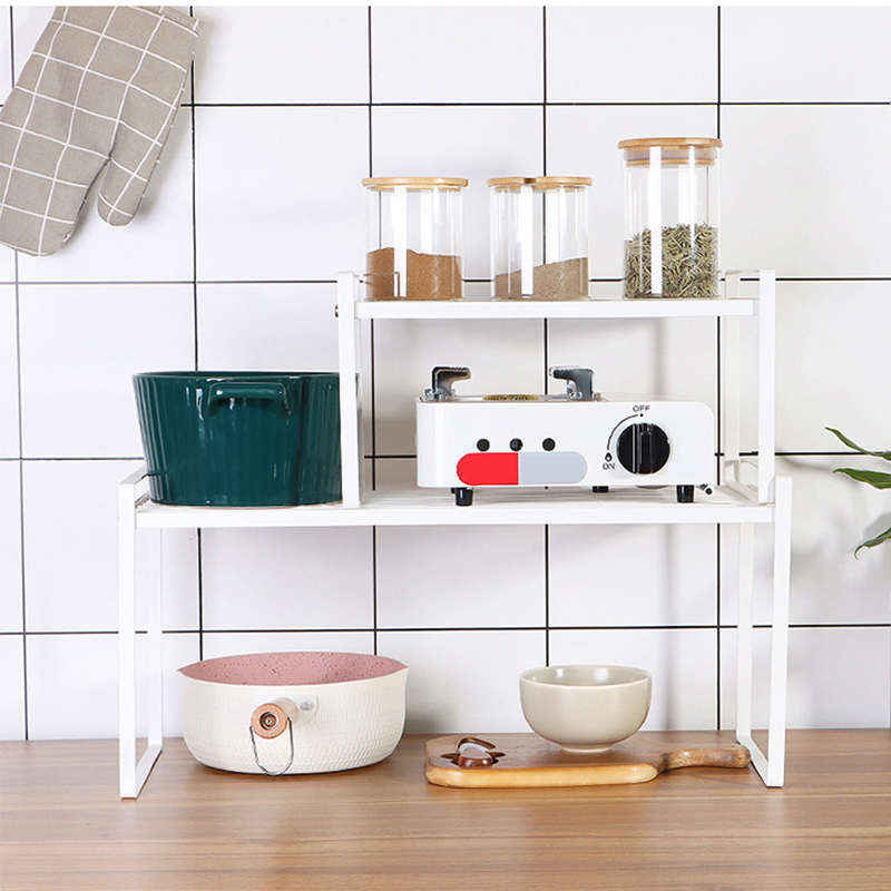 เหล็กจานชามชั้นเก็บเครื่องครัว - Home Cooking Dishes บทวิจารณ์และราคา