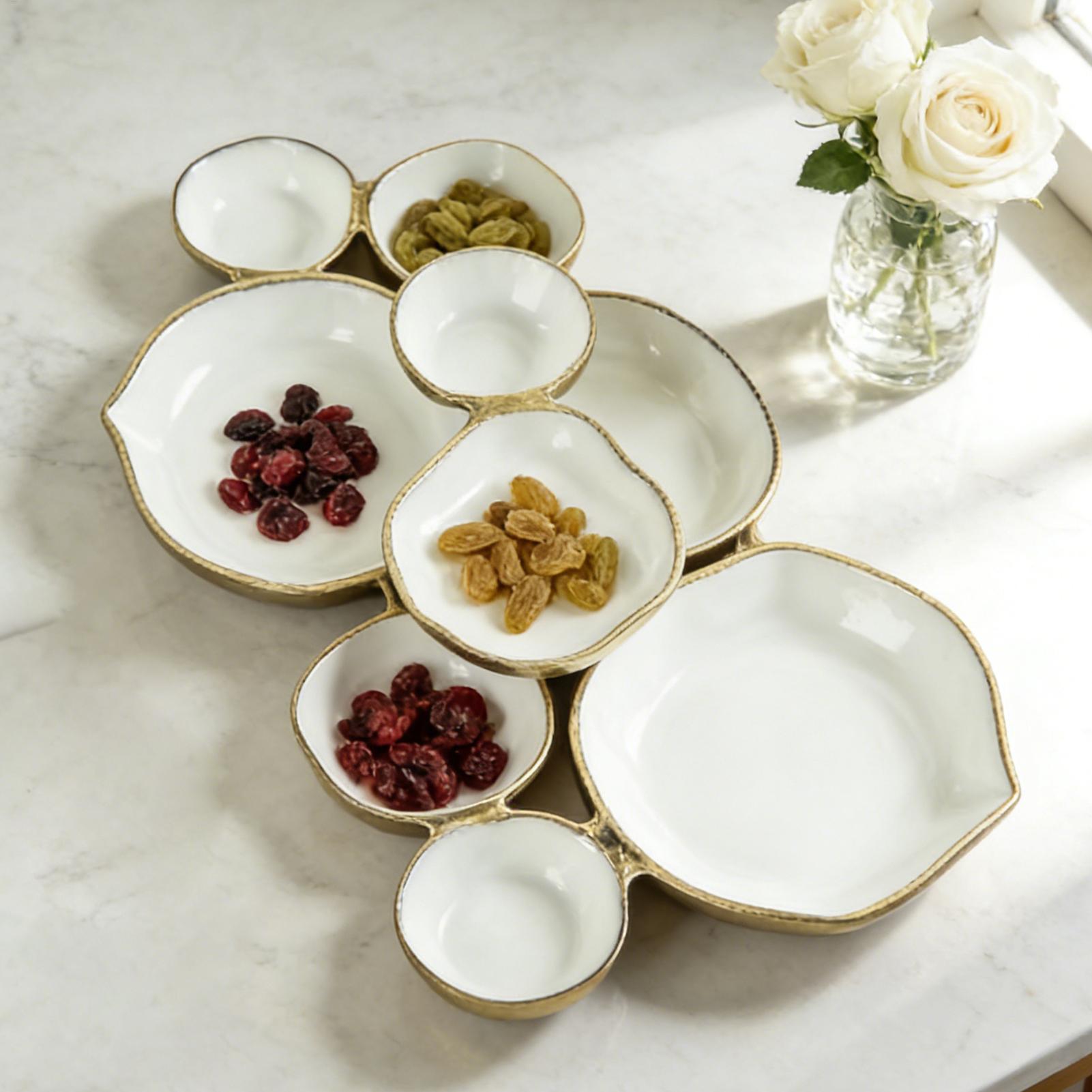 ชุดชามเสิร์ฟแบบกลุ่ม 9 ชิ้น จา - Home Cooking Dishes บทวิจารณ์และราคา