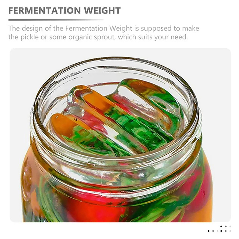 น้ําหนักแก้วหมักพร้อมด้ามจับง่ - Fermentation Crock บทวิจารณ์และราคา