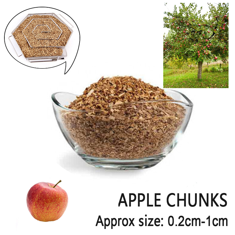 125กรัม/ถุง Apple Cherry Oak P - Smoker Box Wood Chip บทวิจารณ์และราคา